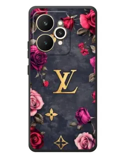 Чехол для Realme 15 с картинкой «Цветочный Louis Vuitton»