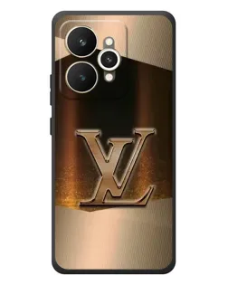 Чехол для Realme 15 с картинкой «LV — золотое сияние»