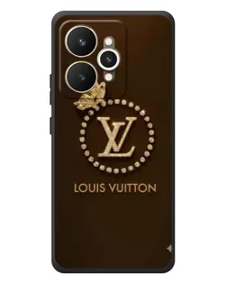 Чехол для Realme 15 с картинкой «LV — золотая печать»