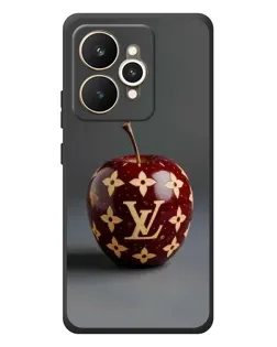 Чехол для Realme 15 с картинкой «Красное яблоко LV»