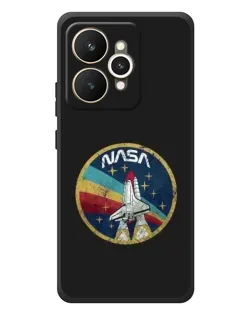 Чехол для Realme 15 с картинкой «NASA — эмблема миссии»