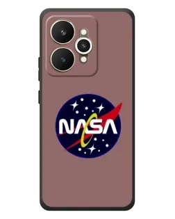 Чехол для Realme 15 с картинкой «NASA — ретро космос»
