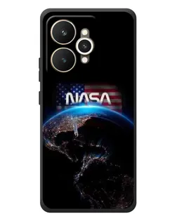Чехол для Realme 15 с картинкой «Земля из космоса NASA»