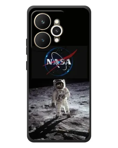 Чехол для Realme 15 с картинкой «Астронавт на Луне»