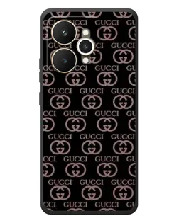 Чехол для Realme 15 с картинкой «Классическая монограмма Gucci»