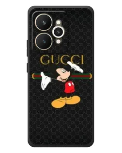 Чехол для Realme 15 с картинкой «Микки Маус Gucci»