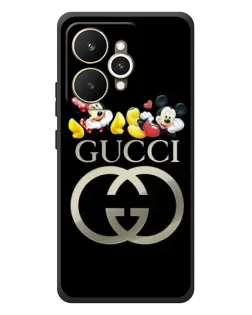 Чехол для Realme 15 с картинкой «Gucci — герои Disney»