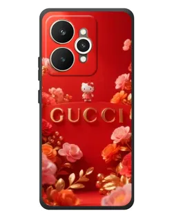 Чехол для Realme 15 с картинкой «Gucci — золотой сад»
