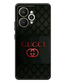 Чехол для Realme 15 с картинкой «Gucci — стеганый черный»