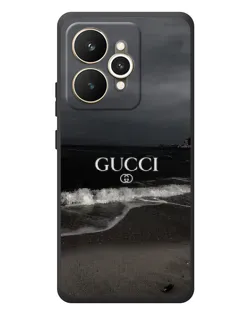 Чехол для Realme 15 с картинкой «Gucci — морской прибой»