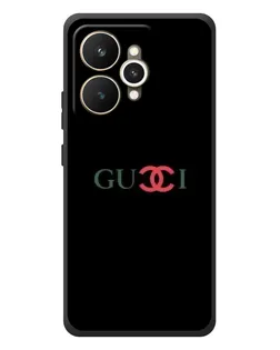 Чехол для Realme 15 с картинкой «Gucci — красный градиент»