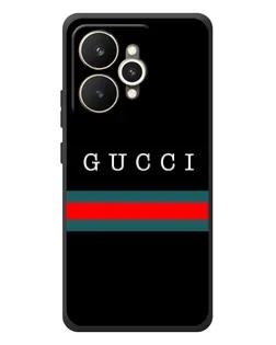 Чехол для Realme 15 с картинкой «Gucci — красный пояс»