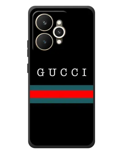 Чехол для Realme 15 с картинкой «Gucci — красный пояс»