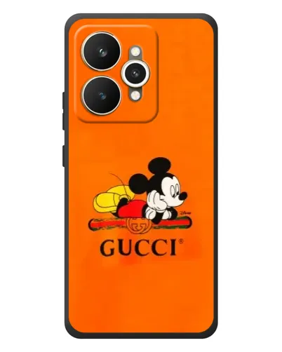 Чохол для Realme 15 з картинкою «Міккі Маус Gucci — помаранч» Чохол для Realme 15 з картинкою «Міккі Маус Gucci — помаранч»