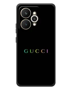 Чохол для Realme 15 з картинкою «Gucci — неоновий мінімалізм»