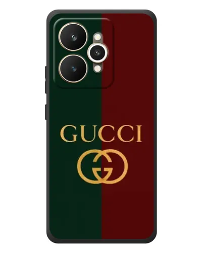 Чехол для Realme 15 с картинкой «Gucci — темно-зеленый градиент» Чехол для Realme 15 с картинкой «Gucci — темно-зеленый градиент»