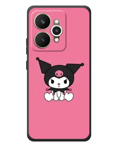 Чехол для Realme 15 с картинкой «Хмурая Kuromi» Чехол для Realme 15 с картинкой «Хмурая Kuromi»