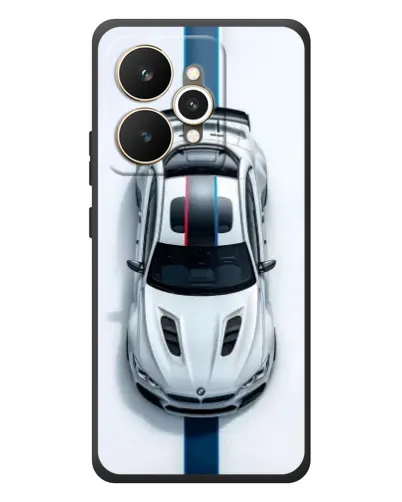 Чехол для Realme 15 с картинкой «Вид сверху — BMW M» Чехол для Realme 15 с картинкой «Вид сверху — BMW M»