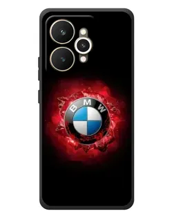 Чехол для Realme 15 с картинкой «Логотип BMW — вспышка» Чехол для Realme 15 с картинкой «Логотип BMW — вспышка»