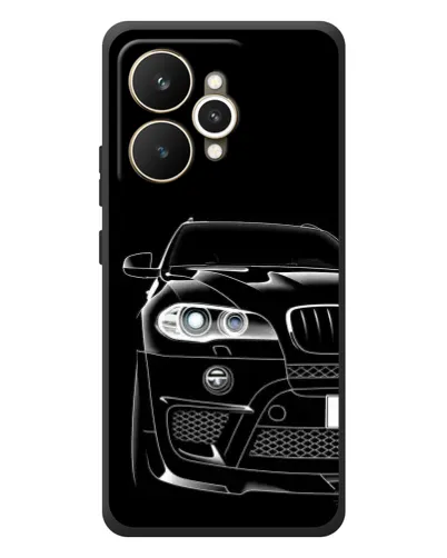 Чехол для Realme 15 с картинкой «Темный силуэт BMW» Чехол для Realme 15 с картинкой «Темный силуэт BMW»