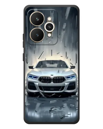 Чехол для Realme 15 с картинкой «BMW в свете фар» Чехол для Realme 15 с картинкой «BMW в свете фар»
