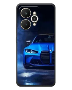 Чехол для Realme 15 с картинкой «Голубая BMW M4» Чехол для Realme 15 с картинкой «Голубая BMW M4»