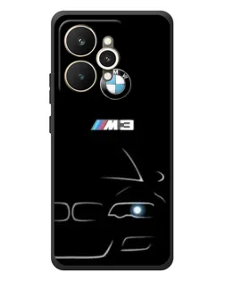 Чехол для Realme 15 с картинкой «Минималистичный принт BMW M3» Чехол для Realme 15 с картинкой «Минималистичный принт BMW M3»