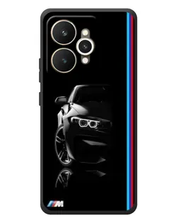 Чехол для Realme 15 с картинкой «Силуэт BMW в темноте» Чехол для Realme 15 с картинкой «Силуэт BMW в темноте»