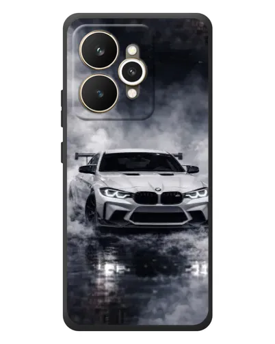 Чехол для Realme 15 с картинкой «BMW сквозь туман» Чехол для Realme 15 с картинкой «BMW сквозь туман»