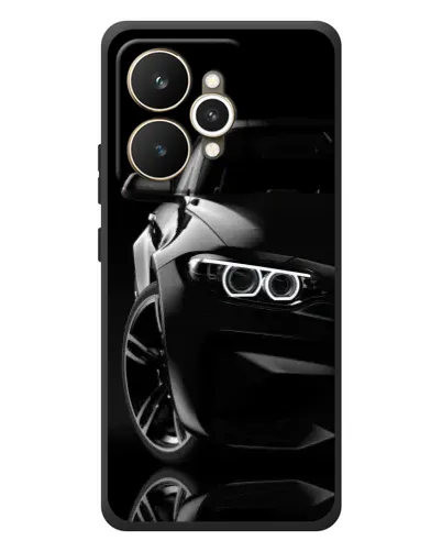 Чехол для Realme 15 с картинкой «Черная BMW — профиль» Чехол для Realme 15 с картинкой «Черная BMW — профиль»