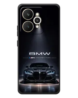 Чехол для Realme 15 с картинкой «BMW сквозь ночной город» Чехол для Realme 15 с картинкой «BMW сквозь ночной город»