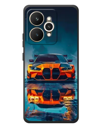 Чохол для Realme 15 з картинкою «BMW — золота емблема» Чохол для Realme 15 з картинкою «BMW — золота емблема»