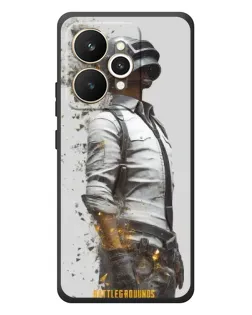 Чехол для Realme 15 с картинкой «PUBG — боец в пыли»