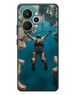 Чехол для Realme 15 с картинкой «PUBG — свободное падение»