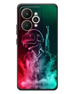 Чехол для Realme 15 с картинкой «PUBG — огненный воин»