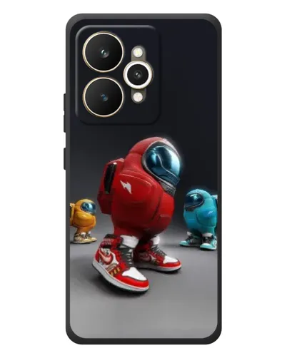 Чехол для Realme 15 с картинкой «Among Us — 3D стиль»
