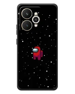 Чехол для Realme 15 с картинкой «Красный Among Us»