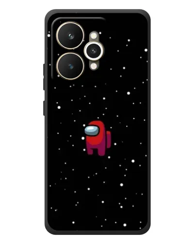 Чехол для Realme 15 с картинкой «Красный Among Us»