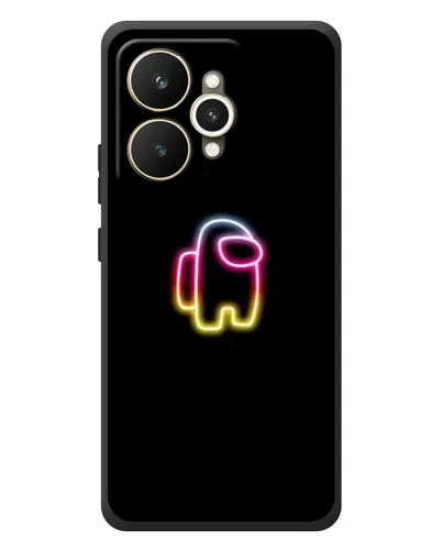 Чехол для Realme 15 с картинкой «Among Us градиент»