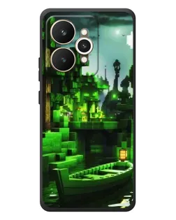 Чехол для Realme 15 с картинкой «Minecraft лесной пейзаж» Чехол для Realme 15 с картинкой «Minecraft лесной пейзаж»