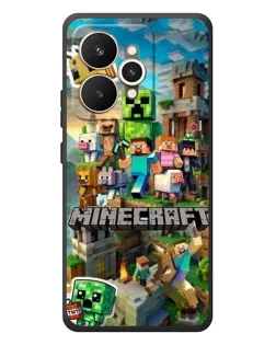 Чехол для Realme 15 с картинкой «Замок Minecraft» Чехол для Realme 15 с картинкой «Замок Minecraft»