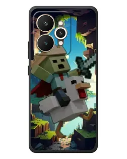 Чехол для Realme 15 с картинкой «Стив и гусь» Чехол для Realme 15 с картинкой «Стив и гусь»