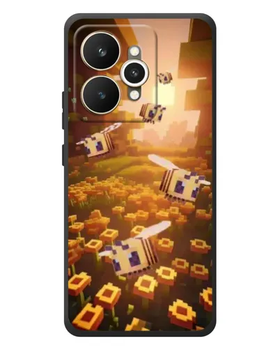 Чехол для Realme 15 с картинкой «Поле подсолнухов»