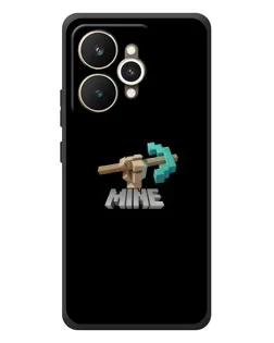 Чехол для Realme 15 с картинкой «Алмазная кирка»