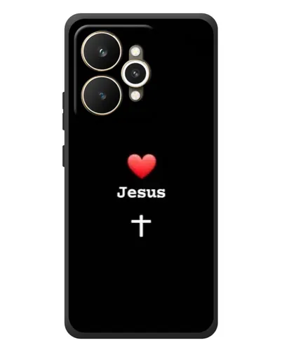 Чехол для Realme 15 с картинкой «Сердце - Jesus» Чехол для Realme 15 с картинкой «Сердце - Jesus»