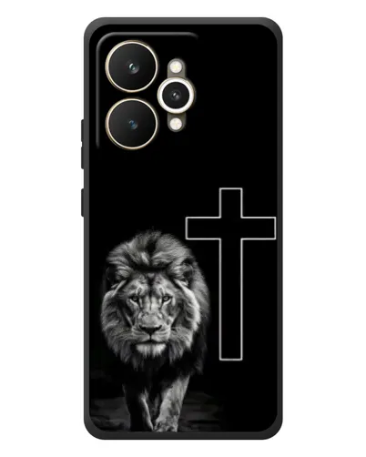 Чехол для Realme 15 с картинкой «Лев и Крест» Чехол для Realme 15 с картинкой «Лев и Крест»