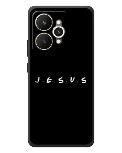 Чехол для Realme 15 с картинкой «Точки веры J.E.S.U.S.» Чехол для Realme 15 с картинкой «Точки веры J.E.S.U.S.»