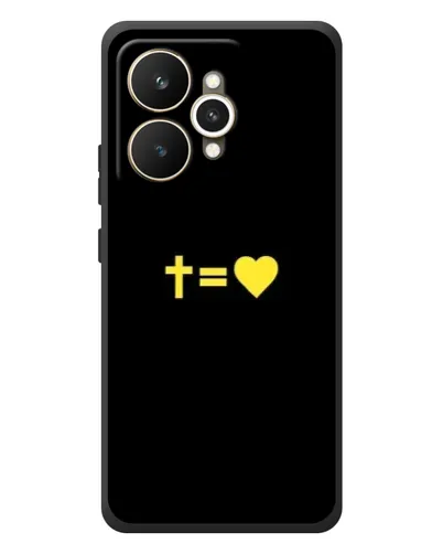 Чехол для Realme 15 с картинкой «Сердце и Крест» Чехол для Realme 15 с картинкой «Сердце и Крест»