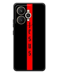Чехол для Realme 15 с картинкой «Красная линия веры»