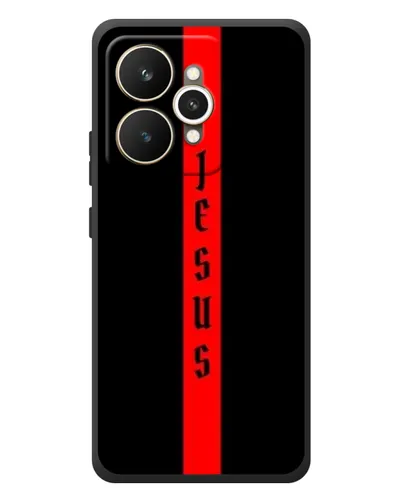 Чехол для Realme 15 с картинкой «Красная линия веры» Чехол для Realme 15 с картинкой «Красная линия веры»